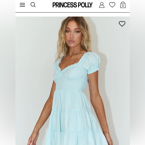 NWT PRINCESS POLLY Blue Dress - Picture 12 of 13